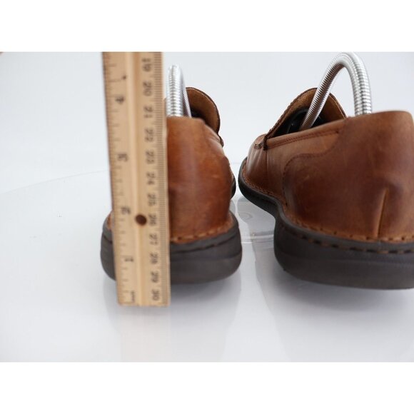 Born Thatcher Moc Toe Loafer Brown Leather Slip On Shoes Men SIze 9 Comfy - Picture 7 of 13